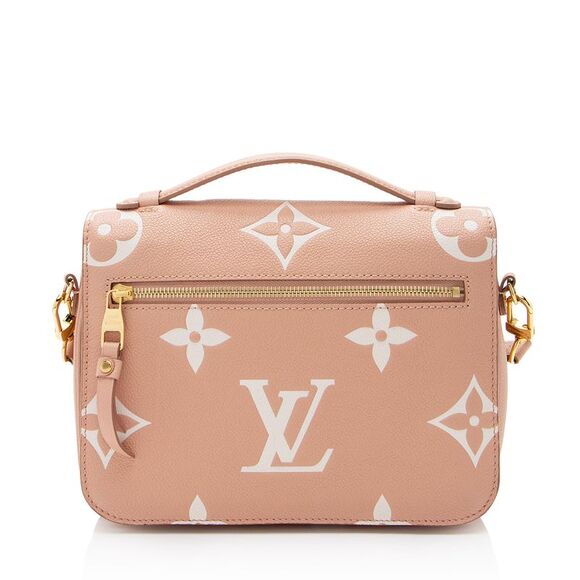 Louis Vuitton Giant Monogram Empreinte Bicolor Pochette Metis Shoulder Bag - Picture 3 of 13